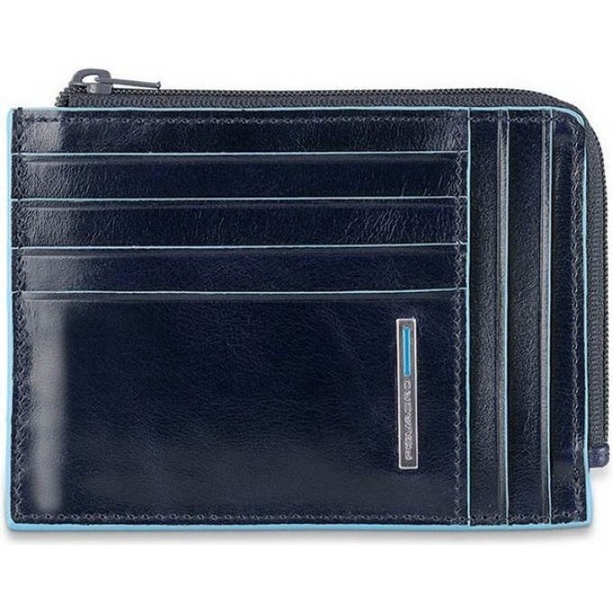 Чехол для карт PIQUADRO Blue Square PU1243B2R/BLU2, синий
